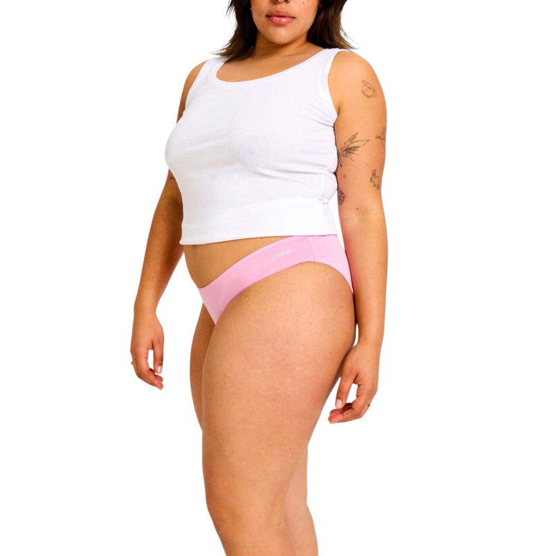 Menstruační kalhotky Modibodi Basic Cheeky Bikini Moderate-Heavy Candy (MKMBCBMHC)