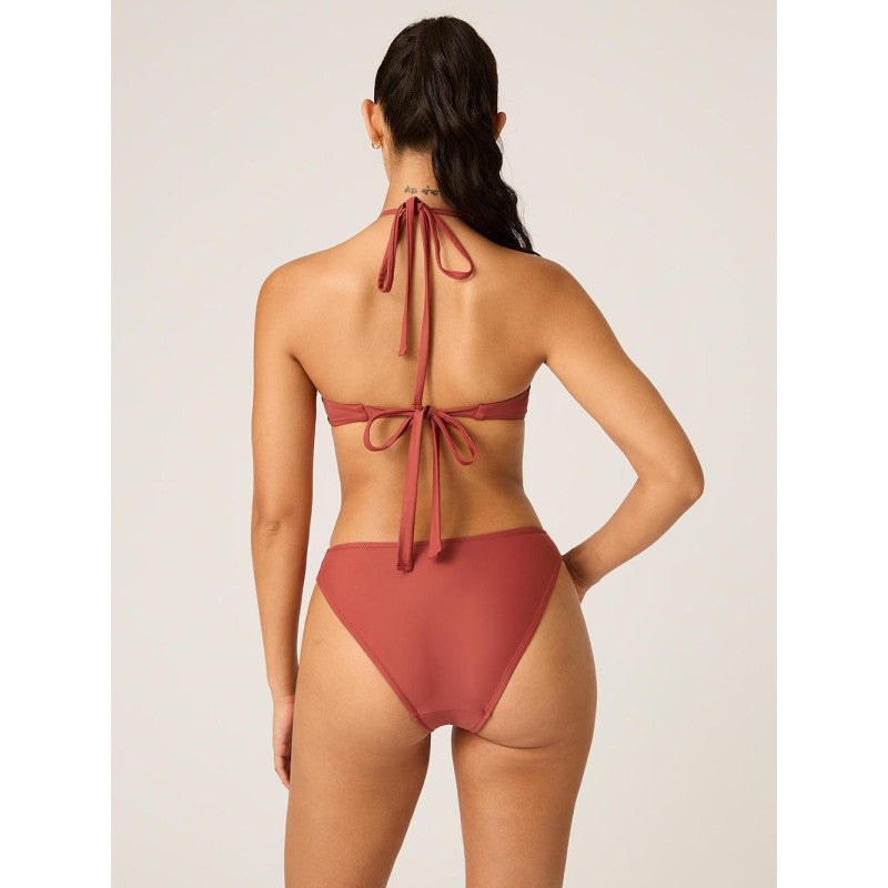 Modibodi High Hi-Leg Cheeky Sahara Red komplet - VYBALENÉ