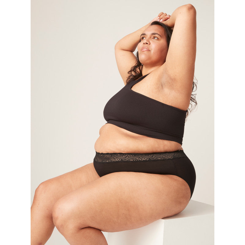 Menstruační kalhotky Modibodi Sensual Hi-Waist Bikini Moderate-Heavy (MODI4038)