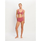 Menstruační plavky Modibodi Molokai Swim Short High Absorbency Mauve spodní díl (MPMMSSHAM)