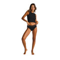 Menstruační kalhotky Modibodi Sensual Hi Waist Bikini Super Black (MKMSHWBSB)