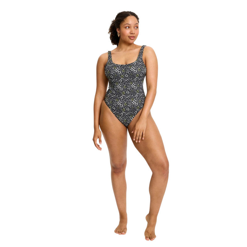 Menstruační plavky Modibodi jednodílné Smileyworld Tanker One Piece (MPMJSWTOP)