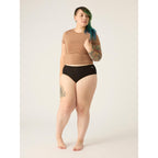 Menstruační kalhotky Modibodi Basic Mid-Rise Brief Moderate-Heavy - VYBALENÉ (MODI4110VYB)