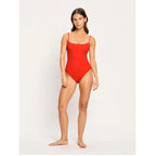 Menstruační plavky Modibodi Sunset V Neck One Piece Light Hazy Pink (MPMSVNOPLHP)