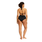 Menstruační plavky Modibodi Hi-Waist Bikini Brief High černé spodní díl (SWHKMIBLAW)