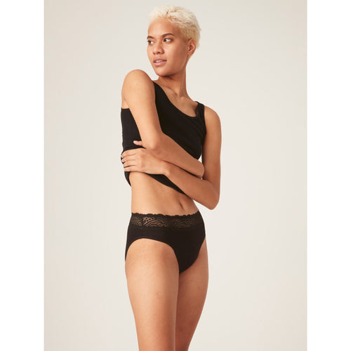 Menstruační kalhotky Modibodi Sensual Hi-Waist Bikini Heavy-Overnight (MODI4040)