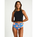 Menstruační kalhotky Modibodi Seamfree Full Brief Heavy-Overnight Santorini Blue - VYBALENÉ (MODI4064SBVYB)