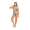 Menstruační plavky Modibodi Shimmer Hi-Leg Cheeky Mineral Blue spodní díl (MPMSHLCMBSD)