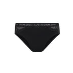 Menstruační tanga Modibodi Modicomfort Seamless Hi Waist Thong Light Teale Blue (MTMMSHWTLTB)