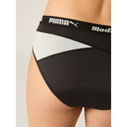 Menstruační kalhotky PUMA & Modibodi Active Brief Light-Moderate Platinum Grey - VYBALENÉ (MODI4092PGVYB)