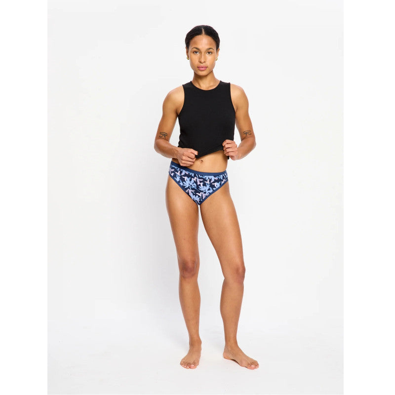 Menstruační kalhotky Modibodi Classic Bikini Super La Mer blue (FLBISOLMBW)