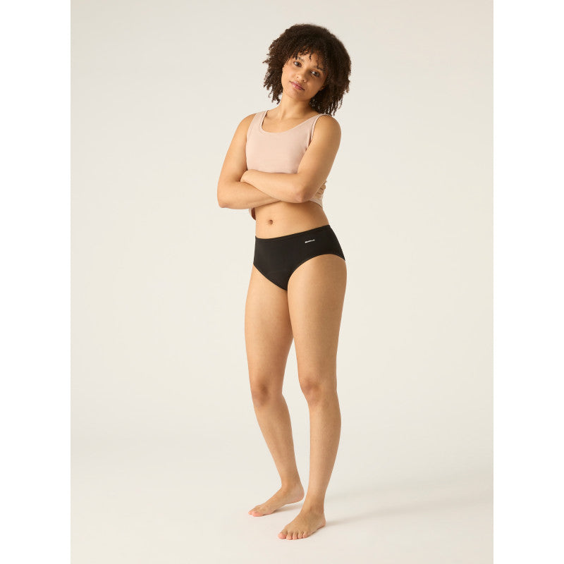 Menstruační kalhotky Modibodi Basic Mid-Rise Brief Moderate-Heavy - VYBALENÉ (MODI4110VYB)