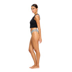 Menstruační kalhotky Modibodi Seamfree Bikini Moderate-Heavy Midnight Blue Floral (MODI4065MBF)