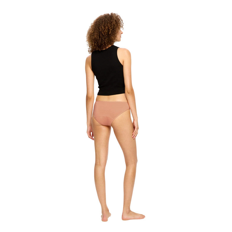 Menstruační kalhotky Modibodi Sensual Bikini Moderate Cameo Peach (MKMSBMCP)