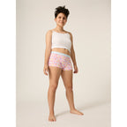 Menstruační kalhotky Modibodi Teen Hipster Boyshort Moderate-Heavy Orchid Pink - VYBALENÉ (MODI4101OPVYB)