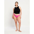 Menstruační kalhotky Modibodi Cassia V Cheeky Brief Light Electric Fuchsia (MKMCVCBLEF)