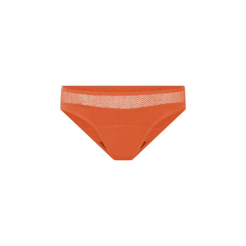 Menstruační kalhotky Modibodi Sensual Bikini Light Burnt Brick (MKMSBLBB)