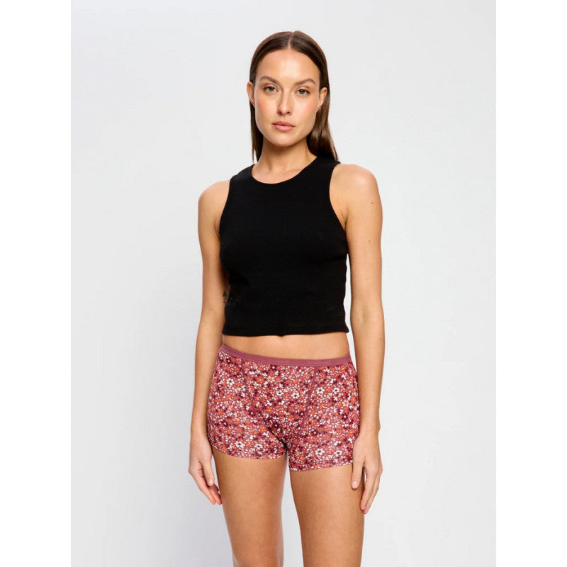 Menstruační kalhotky Modibodi Classic Boyshort Moderate Provence Pink (MKMCBMPP)