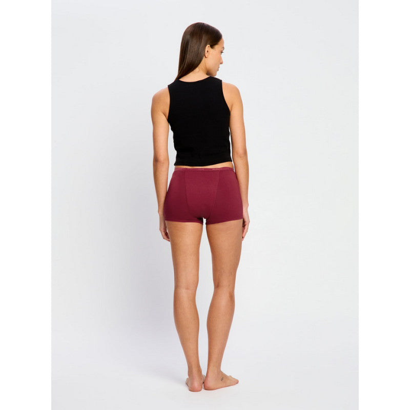 Menstruační kalhotky Modibodi Classic Boyshort Super Bud Red (MKMCBSBR)