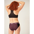 Menstruační kalhotky PUMA & Modibodi Active Brief Moderate-Heavy Grape (MODI4096)
