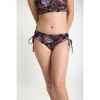 Menstruační plavky Modibodi Teen High Bikini Jungle Palm Black spodní díl (MODI4375JPB)