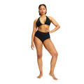 Menstruační plavky Modibodi Hi-Waist Bikini Brief High černé spodní díl (SWHKMIBLAW)