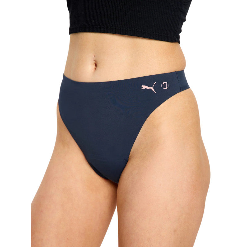 Menstruační kalhotky PUMA & Modibodi Seamfree Active Thong Light-Moderate Mist Pink (MODI4074MP)