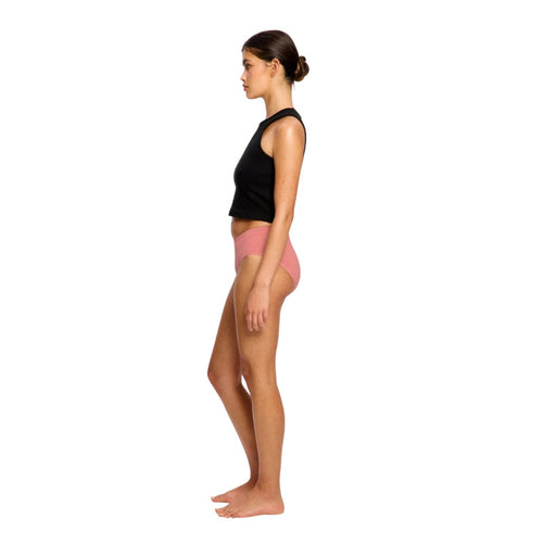 Menstruační kalhotky Modibodi Basic Mid-Rise Brief Moderate Bedrose Pink (MKMBMRBMBP)