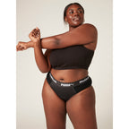 Menstruační kalhotky PUMA & Modibodi Active Brief Moderate-Heavy Dark (MODI4095)