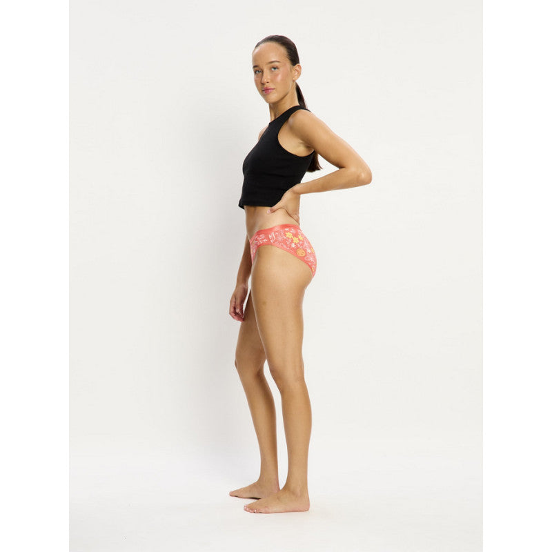 Menstruační kalhotky Modibodi Classic Bikini Moderate Boho Coral (MKMCBMBC)