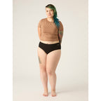 Menstruační kalhotky Modibodi Basic Mid-Rise Brief Moderate-Heavy - VYBALENÉ (MODI4110VYB)