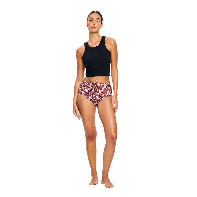 Menstruační kalhotky Modibodi Allure Seamfree Full Brief Super Mystic Purple (MKMASFBSMP)