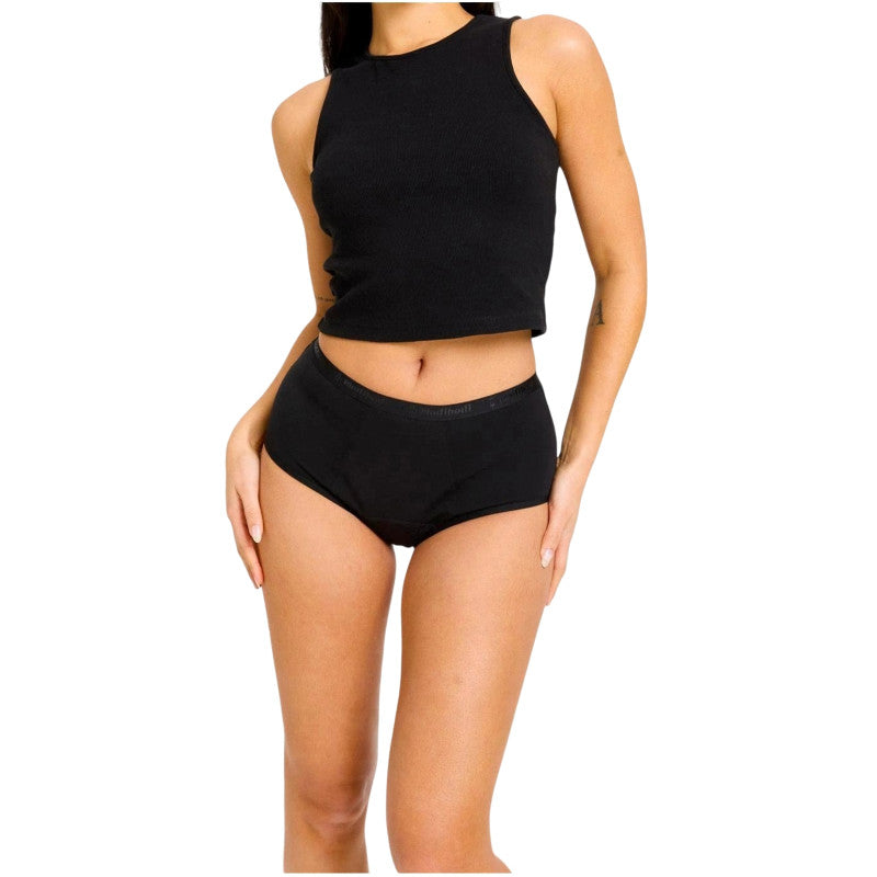 Menstruační kalhotky Modibodi Basic Full Brief Super Overnight (BSFBSOBLAW)