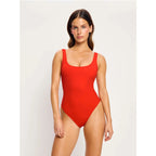 Menstruační plavky Modibodi Sunset V Neck One Piece Light Hazy Pink (MPMSVNOPLHP)