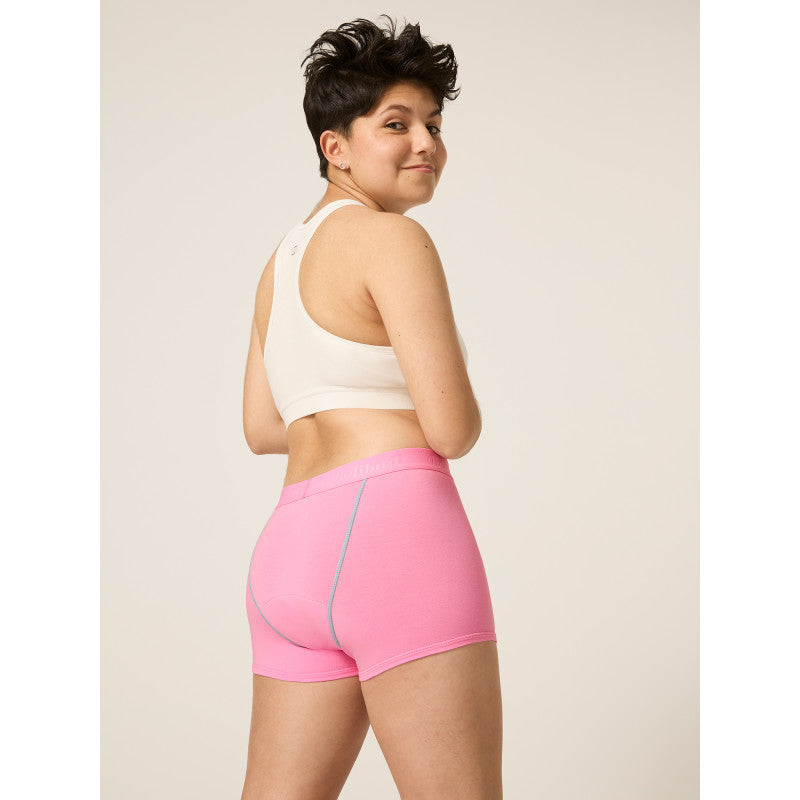 Menstruační kalhotky Modibodi Teen Hipster Boyshort Moderate-Heavy Fairy Floss Pink (MODI4101FFP)