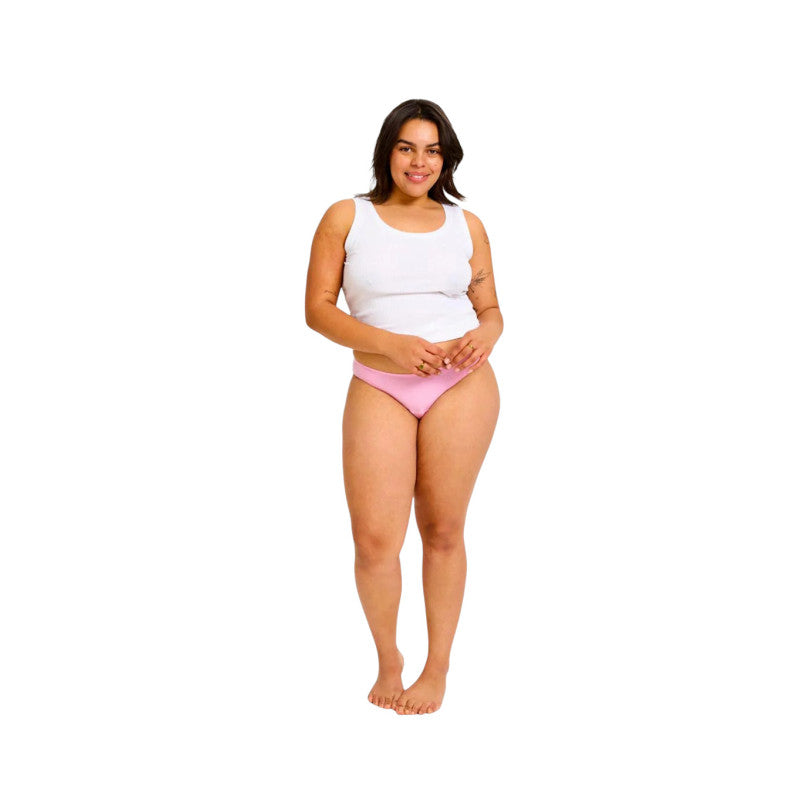 Menstruační kalhotky Modibodi Basic Cheeky Bikini Moderate-Heavy Candy (MKMBCBMHC)