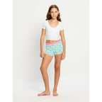 Dívčí menstruační kalhotky Modibodi Teen Hipster Boyshort Super Strawberry (DMKMTHBSS)