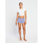 Dívčí menstruační kalhotky Modibodi Teen Hipster Boyshort Moderate Giggly Ghost Blue (DMKMTHBMGGB)