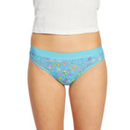 Dívčí menstruační kalhotky Modibodi Smileyworld Teen Hipster Bikini Moderate Lucky Lemon Limes (DMKMSTHBMLLL)