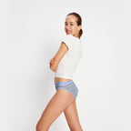 Dívčí menstruační kalhotky Modibodi Teen Hipster Bikini Super Berry Blossom (DMKMTHBSBB)