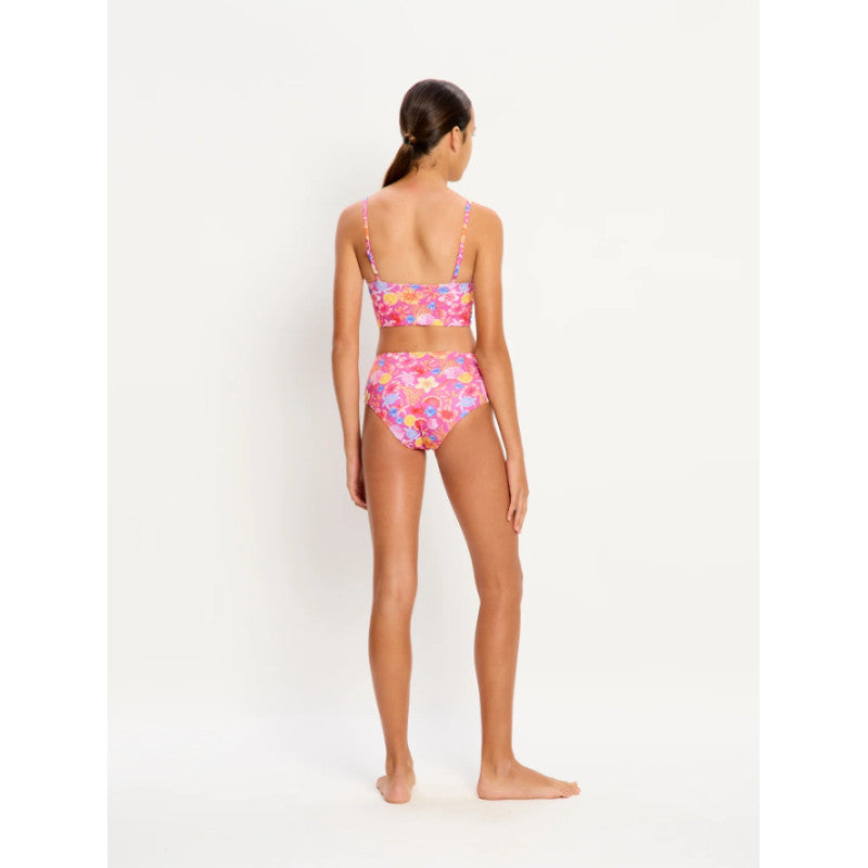 Dívčí menstruační plavky Modibodi Marine Dream Teen Swimwear One Piece Light Tropicana Crush jednodílné (DMPMMDTSOPLTCJ)