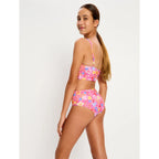 Dívčí menstruační plavky Modibodi Teen Swimwear Hi Waist Bikini Brief Supe Tropicana Crush spodní díl (DMPMADTSHWBBSTCSD)