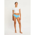 Dívčí menstruační kalhotky Modibodi Teen Hipster Boyleg Moderate Bubble Blue (DMKMTHBMBB)