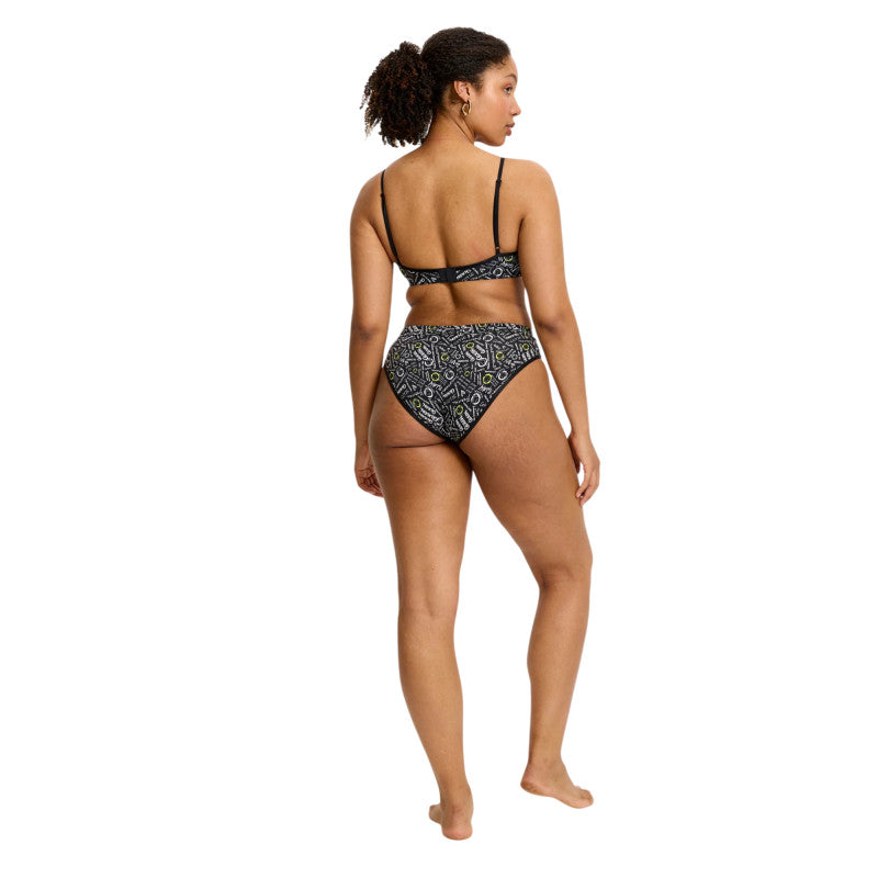 Podprsenka Modibodi Bliss Bralette Jet Black (PMBBJB)