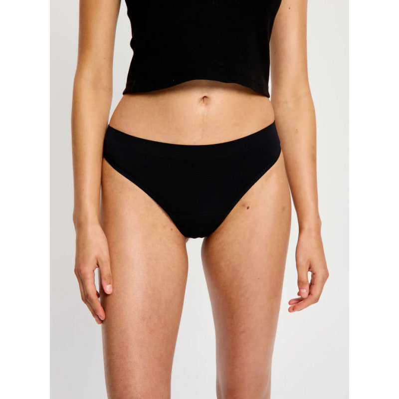 3PACK menstruační tanga Modibodi Soft Stretch Seamless Thong Light (3MTMSSSTL)