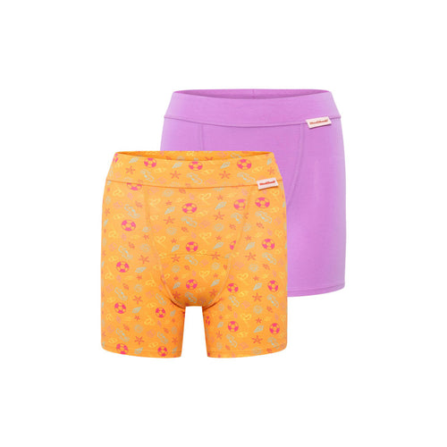 2PACK Menstruační kalhotky Modibodi Teen Sleep Short Heavy-Overnight Holiday (MODI4275H)
