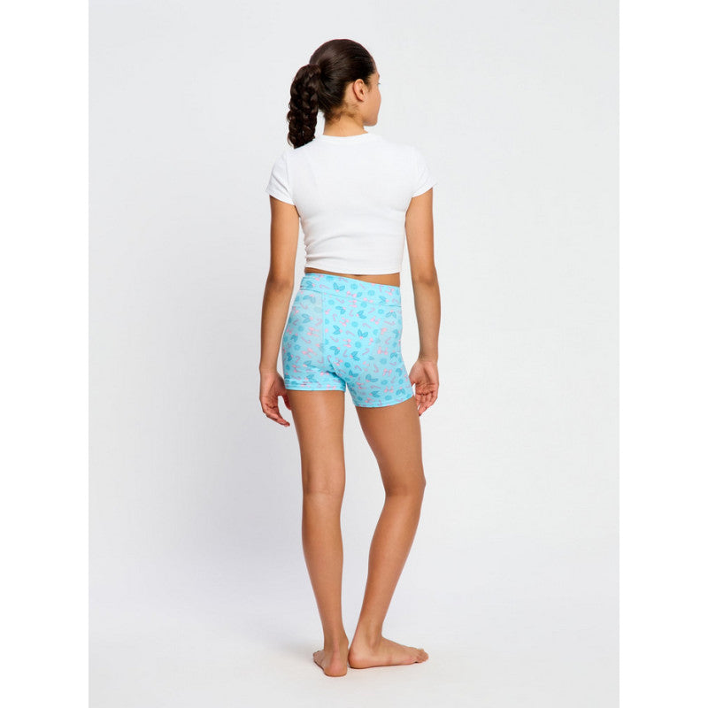 2PACK dívčí menstruační kalhotky na spaní Modibodi Teen Sleep Short Super Happy Holiday Multi (DMKMNSTSSSHHM)